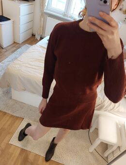 Strick Zweiteiler Damen M Rot - Bestensee