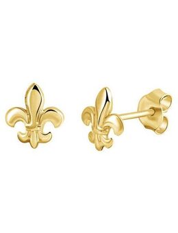 Firetti Paar Ohrstecker Schmuck Geschenk Gold 333 Ohrschmuck Fleur de Lys