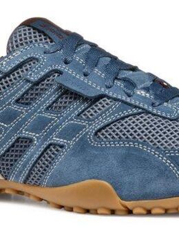 Geox U SNAKE ORIGINAL Schnürschuh, Schnürschuh, Freizeitschuh, Trekking Sneaker mit Lederinnensohle