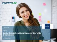 Senior Public Relations Manager (m/w/d) E-Commerce - München