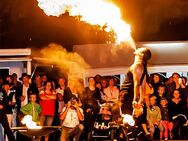 Atemberaubende Feuershow! Feuerspucker & Feuerschlucker FIRE TWISTER mit Feuerschalen und live Trommel Percussion für Ihre Events! - Oldisleben