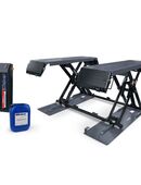 Mobile Kurzhub Scherenhebebühne Profi Serie KHB-1000E inkl.Öl 230V Ausführung! in 49393