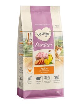 Feringa Adult Sterilised Geflügel - NEU: Sparpaket 10 kg (5 x 2 kg)