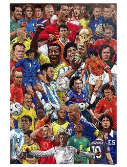 Reinders! Poster Legendäre Fußballspieler