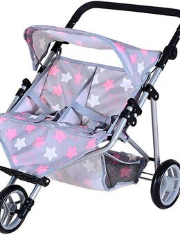 Knorrtoys® Puppen-Zwillingsbuggy Duo