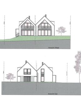 Hochwertig gebautes Einfamilienhaus in Weiler zu verkaufen Ruhige Lage mit unverbaubarer Sicht ins Grüne Fertigstellung Herbst 2026 - Moos (Baden-Württemberg)
