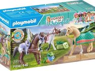 Playmobil® Morgan, Quarter Horse & Shagya Araber (71356), Horses of Waterfall Konstruktions-Spielset, (28 St), 3 Pferde
