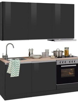 KOCHSTATION Küchenzeile KS-Ohio, mit E-Geräten, Breite 180 cm