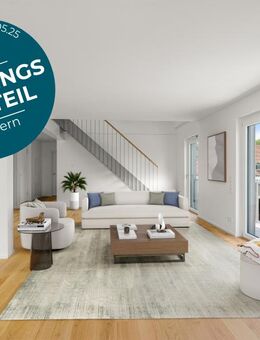 Fabelhafte 4-Zimmer-Dach-Maisonettewohnung mit schönem Balkon und freiem Blick ins Grüne - Bad Tölz