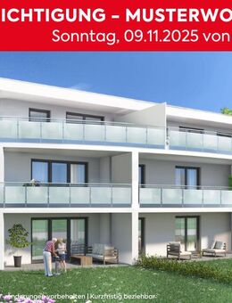 Modernes Wohnen für Jung und Alt - Auf Wunsch mit Seniorenbetreuung durch die AWO! Kurzfristig beziehbar! - Öhringen