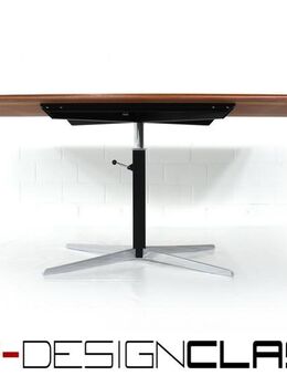 wie neu! J.M. Thomas W. Renz Mid Century Teak Esstisch höhenverstellbar Couchtisch Vintage - Hamminkeln Zentrum