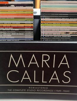 MARIA CALLAS - REMASTERED-THE COMPLETE STUDIO RECORDINGS, CD-BOX, WIE NEU - Nottuln