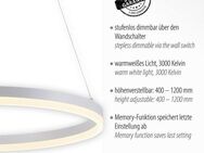 Paul Neuhaus Pendelleuchte TITUS, Dimmfunktion, Memory, nach Trennung vom Netz, LED fest integriert, Warmweiß, LED, dimmbar, Simply Dim, Memory, nach Trennung vom Netz