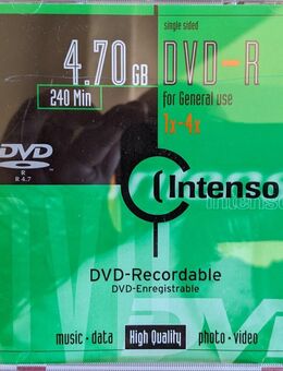 Intenso DVD-R, 4x Speed, 7Stck. - Jena