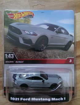 Mattel Hot Wheels Premium '21 Ford Mustang Mach 1 Real Riders NEU/OVP - Görlitz