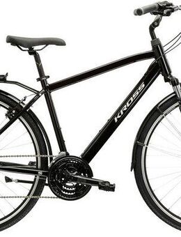 Kross Trekkingrad Trans 1.0, 21 Gang Shimano TOURNEY TY300 Schaltwerk, Kettenschaltung