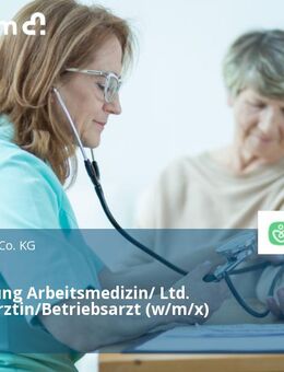 Teamleitung Arbeitsmedizin/ Ltd. Betriebsärztin/Betriebsarzt (w/m/x) - Bielefeld