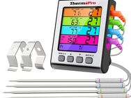 ThermoPro TP17H Fleischthermometer 4 Edelstahlsonden bis 300° C - Hamburg