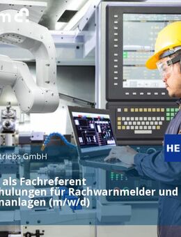 Techniker als Fachreferent Kundenschulungen für Rachwarnmelder und Feststellenanlagen (m/w/d) - Sulzburg