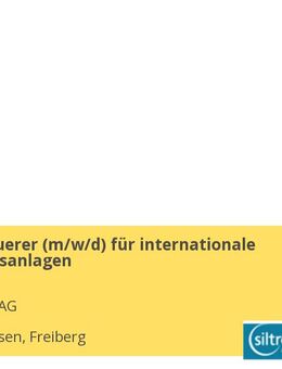Prozesssteuerer (m/w/d) für internationale Produktionsanlagen - Freiberg