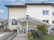 Vermietete 4-Zimmer-Wohnung im Souterrain mit großer Terrasse, 3 Freistellplätze und 1 Carport - Berg (Pfalz)