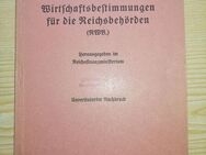 Wirtschaftsbestimmungen für Reichsbehörden RWB 1952 historisch - Hamburg Wandsbek