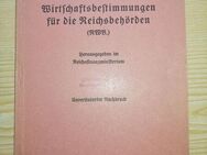 Wirtschaftsbestimmungen für Reichsbehörden RWB 1952 historisch - Hamburg Wandsbek