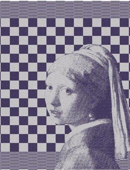 DDDDD Geschirrtuch Girl with a pearl, (Set, 6-tlg)