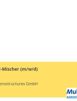 Dichtmittel-Mischer (m/w/d) - Gilching