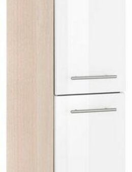 OPTIFIT Apothekerschrank Bern 30 cm breit, 176 cm hoch, höhenverstellbare Stellfüße, Metallgriffe