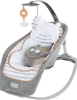 ingenuity Babywippe Rocking Seat - Bella Teddy, mit Sound-Effekt