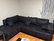 Sofa L-Form in schwarz - Bonn
