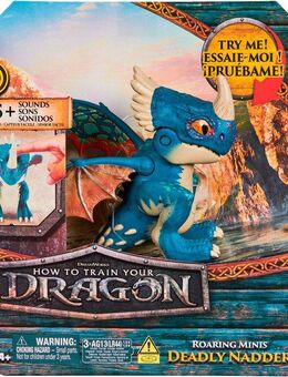 Spin Master Spielfigur Dragons Movie - Interaktive Mini-Drachen - Sturmpfeil, mit Soundeffekt