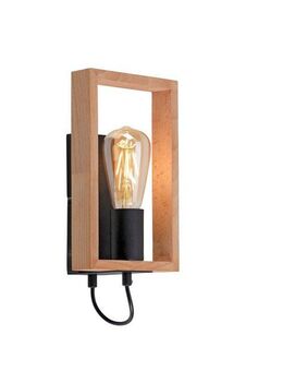 JUST LIGHT Wandleuchte FRANKY, ohne Leuchtmittel, ExklusiveE27, Schalter, Wippschalter