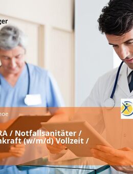 MFA / MTRA / Notfallsanitäter / Pflegefachkraft (w/m/d) Vollzeit / Teilzeit - Itzehoe