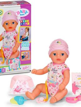 Baby Born Babypuppe Little Baby Girl, Lena, 36 cm, mit 7 Funktionen