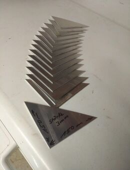 15 Alu Ecken Blech 3 mm - Büdingen
