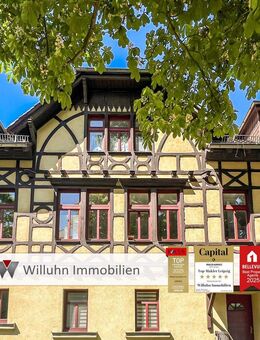 Lichtdurchflutete Etagenwohnung im historischen Landhaus | Parkett | idyllisch gelegen - Leipzig