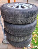 Winterräder (M+S) 215 60R16 99H auf 5-Loch-Felgen 6½Jx16H2 in 89264