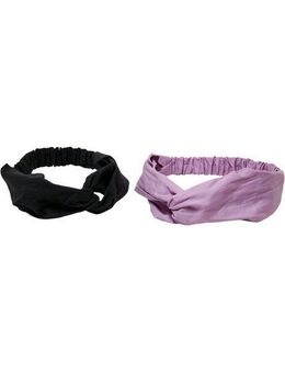 URBAN CLASSICS Halstuch Urban Classics Unisex Light Basic Headband 2-Pack, (1-St)