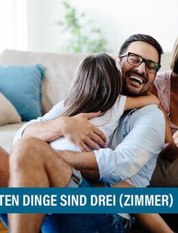 Aller guten Dinge sind drei. 3-Zi-Wohnung auf Ebene 1 - Rottweil