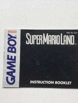 Nintendo Gameboy Classic Spiel Anleitung Super Mario Land - Fulda