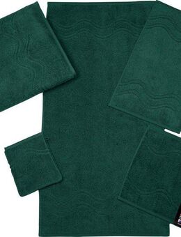 ROSS Gästehandtuch Cashmere feeling, Frottier (Packung, 6-St), 100% Baumwolle, mit Wellen-Bordüre, große Farbauswahl