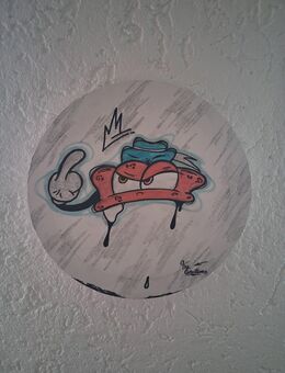 Kunstleinwand / Graffiti / Art - Dahn Zentrum