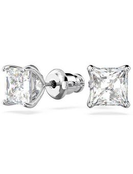 Swarovski Paar Ohrstecker Stilla Square Attract, mit Swarovski® Kristall, Zirkonia (synth)