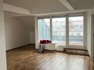 N-Schweinau, pfiffige 2-Zimmerdachgeschosswohnung mit schöner Dachloggia im 4.OG ohne Lift - Nürnberg