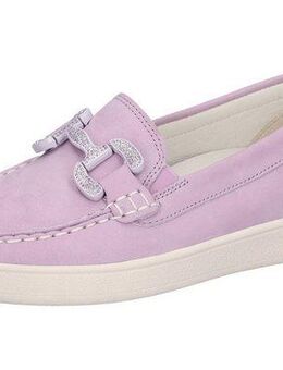 Waldläufer H-DAISY Mokassin, Slipper, Bequemschuh, Schlupfschuh, H-Weite, mit Strass-Steinchen