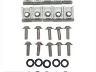 Set 10 Stück Verkleidungsschrauben Inbus Stahl M6 x 15 silber - Eschershausen