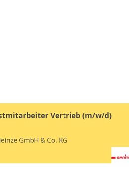 Außendienstmitarbeiter Vertrieb (m/w/d) - Bautzen