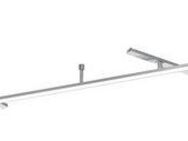 TRIO Leuchten LED Deckenleuchte Indira, Dimmer, mehrere Helligkeitsstufen, LED fest integriert, Warmweiß